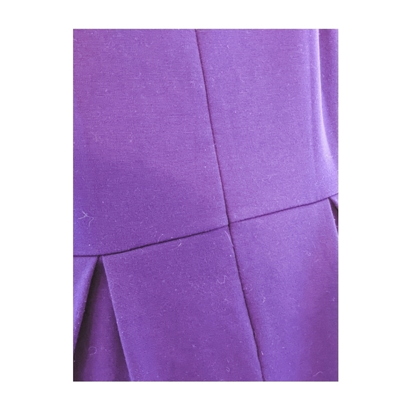 Pleated Lace-Detail Sheath Dress - Picture 3 of 4